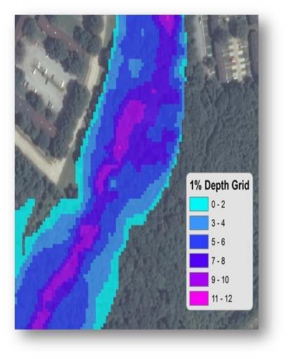 Using Depth and Analysis Grids for Identifying Mitigation Actions Depth and Analysis Grids Better information on depth and velocity of flooding More information on higher