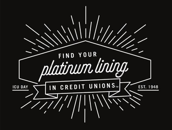 02 ICU Day Celebration Credit Unions around the world will be celebrating the Platinum Anniversary of International Credit Union Day on Thursday, October 18, 2018. That's 70 years!