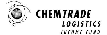 NEWS RELEASE CHEMTRADE LOGISTICS INCOME FUND REPORTS THIRD QUARTER RESULTS * * * * Further Improvements Over First and Second Quarters This Year TORONTO, November 11, Chemtrade Logistics Income Fund
