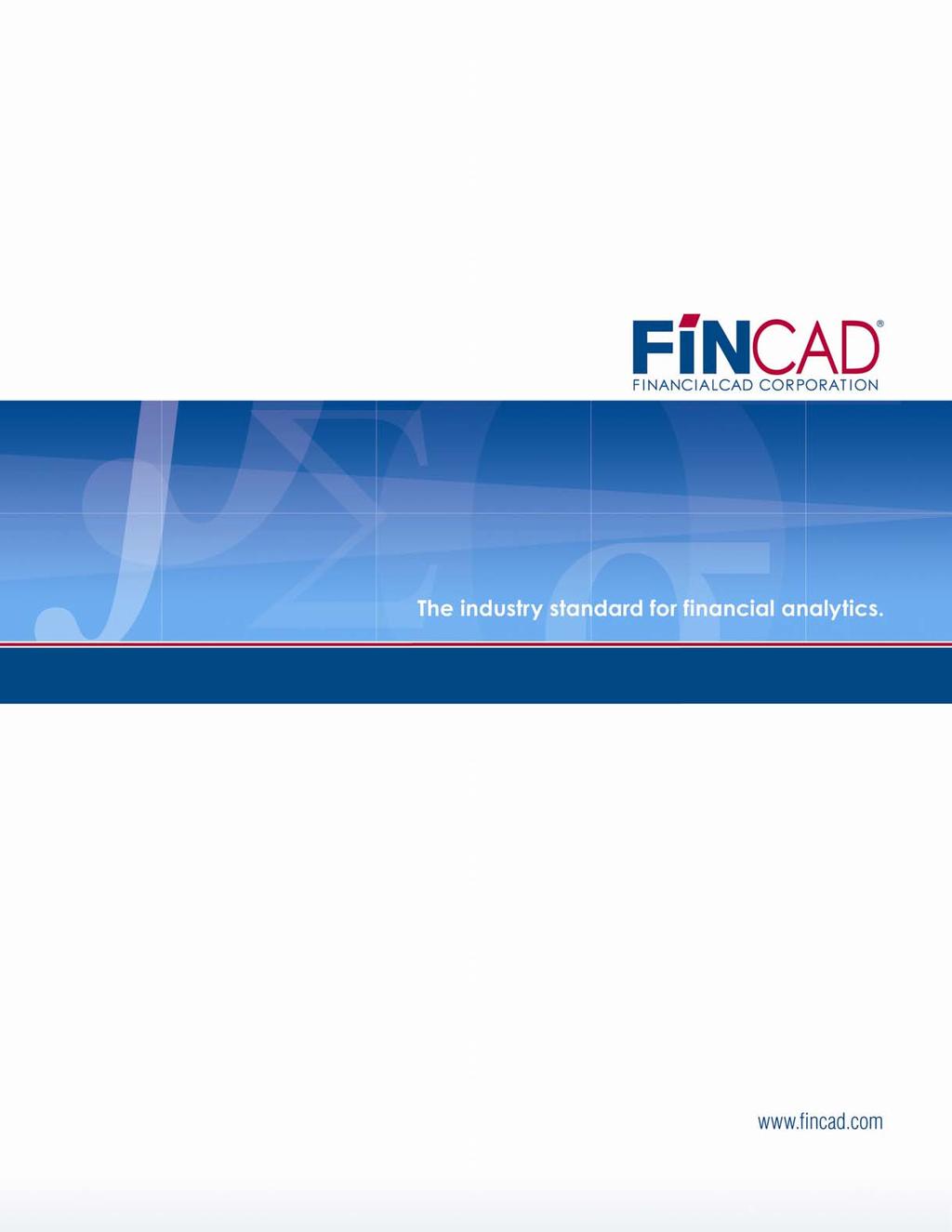 FINCAD XL and