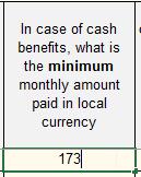 Indicate the minimum monthly amount paid Minimum monthly amount paid* 2.12.
