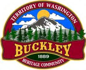 CITY OF BUCKLEY PO BOX 1960 BUCKLEY, WA 98321 360-829-1921 Fax 360-829-2659 http://www.cityofbuckley.
