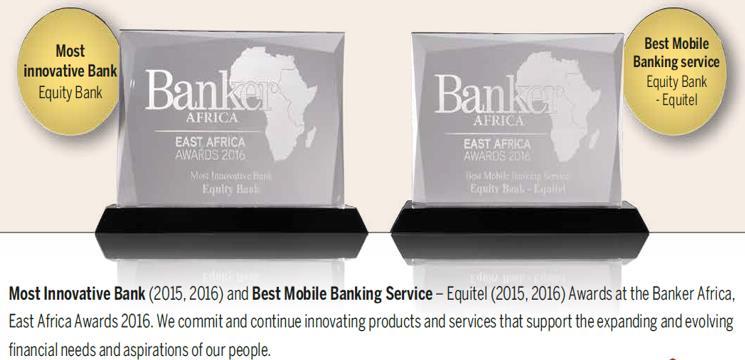 6 Banker Awards Equity has