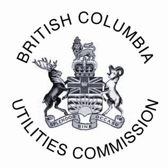 BRITI SH COLUM BI A UTILITIE S COMMISSIO N OR DER NUMBER G-103-10 SIXTH FLOOR, 900 HOWE STREET, BOX 250 VANCOUVER, BC V6Z 2N3 CANADA web site: http://www.bcuc.
