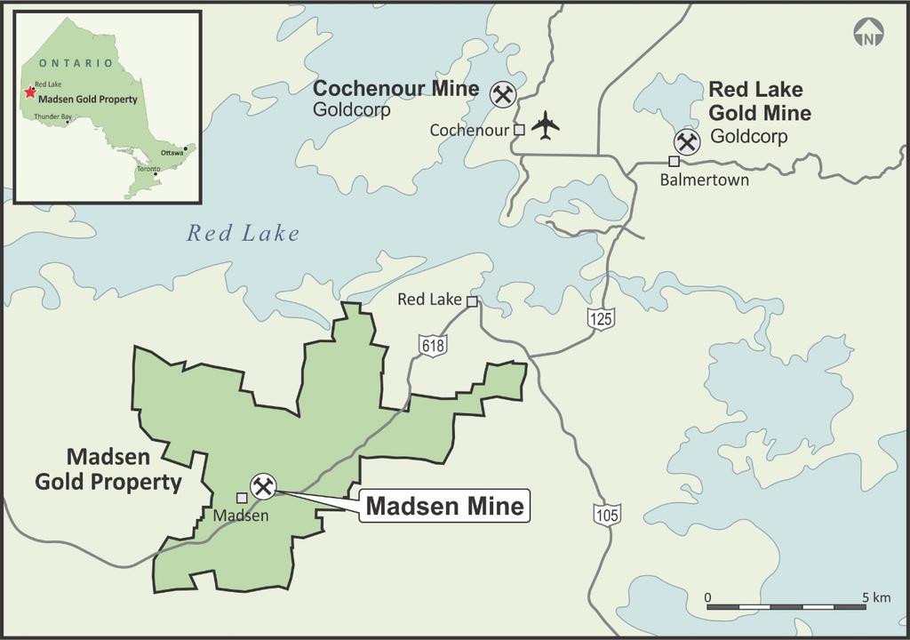 Red Lake Mining District CANADIAN HIGH GRADE GOLD BELT 2.62 million oz HISTORICAL PRODUCTION 2.06 million oz INDICATED RESOURCE 1 0.