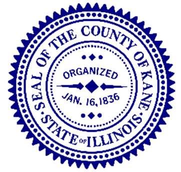 OFFICE OF THE KANE COUNTY AUDITOR TERRY HUNT, KANE COUNTY AUDITOR MARIOLA OSCARSON DEPUTY AUDITOR KRISTIN JENKINS STAFF AUDITOR 719 S.