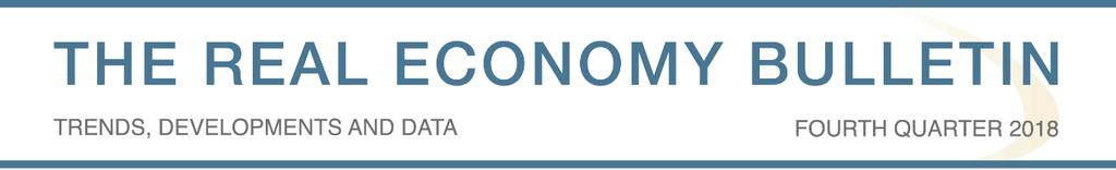 The Real Economy Bulletin is a TIPS review of quarterly trends, developments and data in the real economy, together with a comprehensive analysis of the main manufacturing industries and key data in