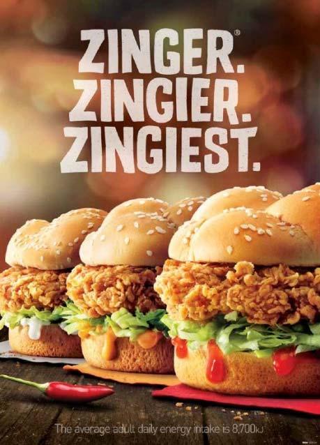 Zinger Burger family, Bacon Lovers Burger and