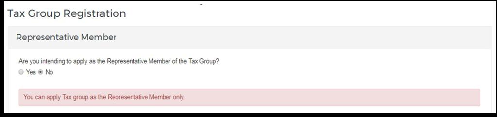 3.2.1. Tax Group Getting Started Guide You will see the guide as soon as you have clicked the Register for Tax Group button.