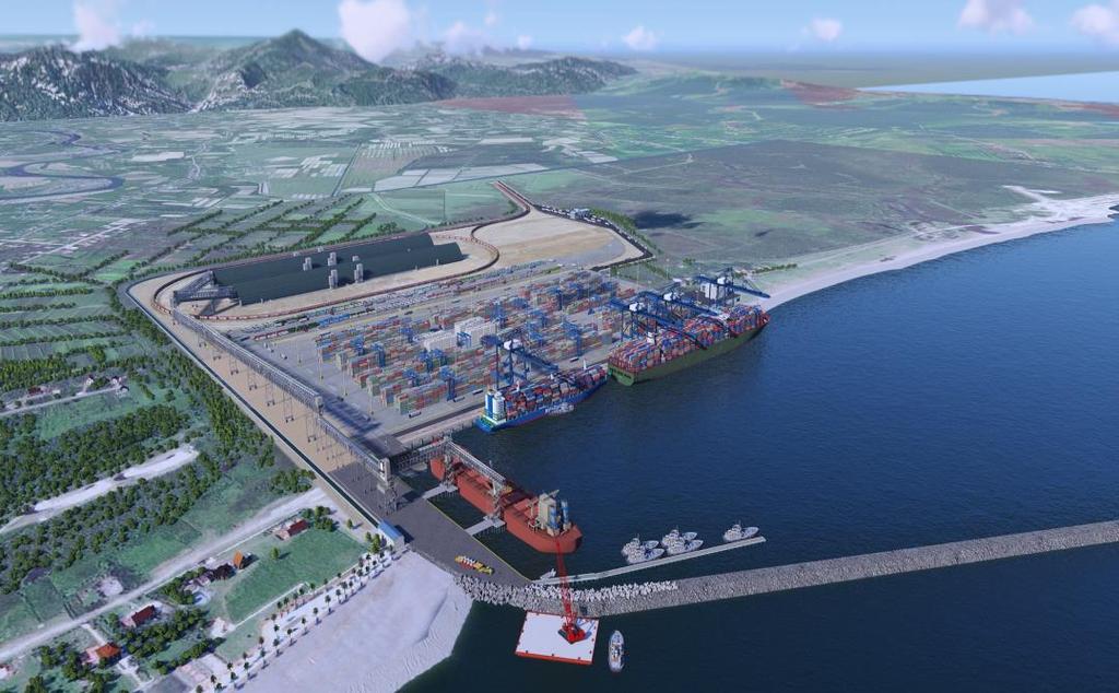 ANAKLIA PORT PROJECT - KEY HIGHLIGHTS PROJECT SUMMARY ANAKLIA DEEP-SEA PORT Public-private partnership with the Government of Georgia ( GoG ) Build Operate Transfer ( BOT ) with 52-year concession Up