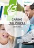 CARING FOR PEOPLE QUARTERLY REPORT FEBRUARY TO APRIL