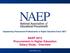 NAEP 2012 Procurement in Higher Education Salary Study: Overview.