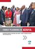 Family Planning in. Kenya: An Annual review of National and County Family Planning Budgets for the Year 2014/15