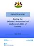 PROJECT REPORT. Costing the Children s Protection and Welfare Act, 2011 of Lesotho