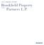 2016 ANNUAL REPORT. Brookfield Property Partners L.P.