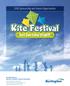 Kite Festival. Let fun take flight! 2016 Sponsorship and Vendor Opportunities