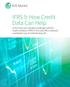 IFRS 9: How Credit Data Can Help