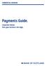 Payments Guide. Corporate Online. Give your business the edge.