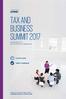 TAX AND BUSINESS SUMMIT 2017