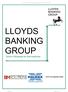 LLOYDS BANKING GROUP. Terms of Business for Intermediaries. DA/Ph6/V1 Page 1 of 15