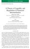 A Theory of Liquidity and Regulation of Financial Intermediation