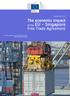 The economic impact. Free Trade Agreement. of the EU - Singapore. September Trade