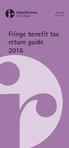 Fringe benefit tax return guide IR 425 March 2016