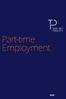 Part-time Employment 2007