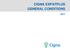 GENERAL CONDITIONS 2017 CIGNA EXPATPLUS GENERAL CONDITIONS