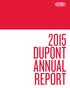 2015 DUPONT ANNUAL REPORT