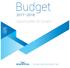 Budget. Opportunities for Growth. Government Business Plan