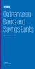 Ordinance on Banks and Savings Banks. (Banking Ordinance, BO)