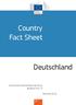 Country Fact Sheet. Deutschland. Directorate-General Regional Policy Analysis Unit C3. February Regional Policy