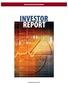Pension Real Estate Association INVESTOR REPORT