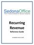 Recurring Revenue Reference Guide