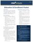 Education & Enrollment Packet