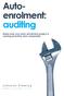 Autoenrolment: auditing. Johnson Fleming. Make sure your auto-enrolment project is running smoothly and compliantly