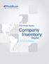 PitchBook. Bet ter Data. Bet ter Decisions. The Private Equity. Company Inventory. Report 2012 Edition