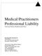 Medical Practitioners Professional Liability And Legal Defense Reimbursement Policy