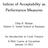 Indices of Acceptability as Performance Measures. Dilip B. Madan Robert H. Smith School of Business