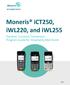 Moneris ict250, iwl220, and iwl255 Dynamic Currency Conversion Program Guide for Hospitality Merchants