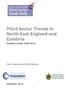 Third Sector Trends in North East England and Cumbria