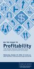 ON THE ROAD TO Profitability