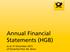 Annual Financial Statements (HGB) as at 31 December 2015 of Deutsche Post AG, Bonn