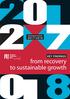 INVESTMENT REPORT 2017/2018 KEY FINDINGS. from recovery to sustainable growth