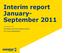 Interim report January- September 2011