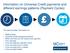 Information on Universal Credit payments and different earnings patterns (Payment Cycles)