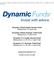 Dynamic Global Equity Income Fund Offering Series A, F and O Units. Dynamic Global Strategic Yield Fund Offering Series A, F and O Units