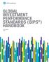 GLOBAL INVESTMENT PERFORMANCE STANDARDS (GIPS ) HANDBOOK 3RD EDITION 2012
