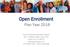 Public Employees Benefits Program. Open Enrollment. Plan Year 2018